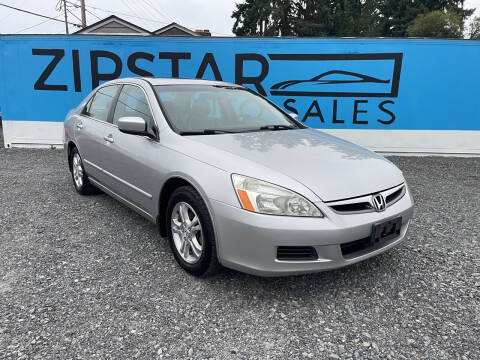2007 Honda Accord for sale at Zipstar Auto Sales in Lynnwood WA