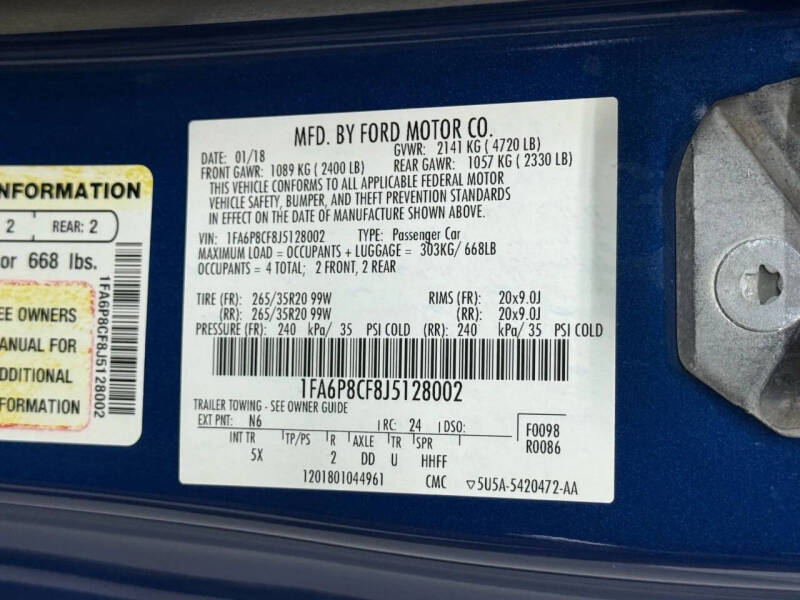 2018 Ford Mustang GT Premium