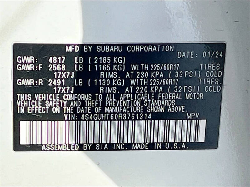 2024 Subaru Crosstrek Wilderness