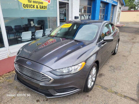 2017 Ford Fusion for sale at AutoMotion Sales in Franklin OH