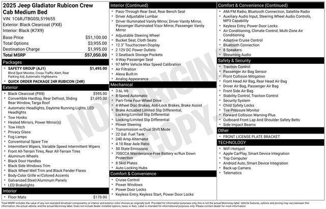 2025 Jeep Gladiator Rubicon