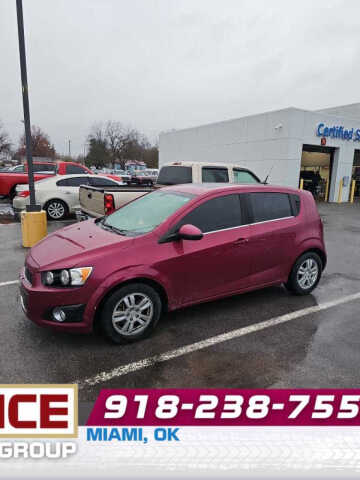 2014 Chevrolet Sonic for sale at Vance Fleet Services in Guthrie OK