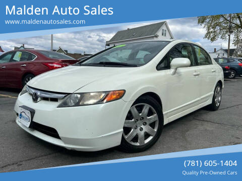 2007 Honda Civic for sale at Malden Auto Sales in Malden MA