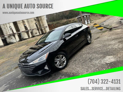 2019 Hyundai Elantra for sale at A UNIQUE AUTO SOURCE in Albemarle NC