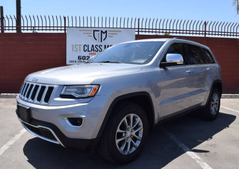 2014 Jeep Grand Cherokee for sale at 1st Class Motors in Phoenix AZ