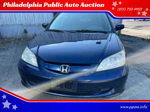 2005 Honda Civic for sale at Philadelphia Public Auto Auction in Philadelphia PA