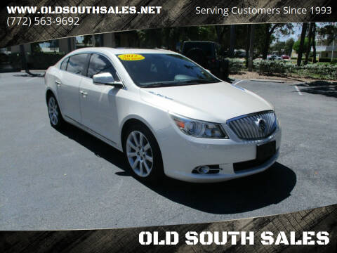 2012 Buick LaCrosse for sale at OLD SOUTH SALES in Vero Beach FL