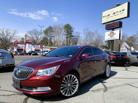 2016 Buick LaCrosse for sale at Five Star Car and Truck LLC in Richmond VA