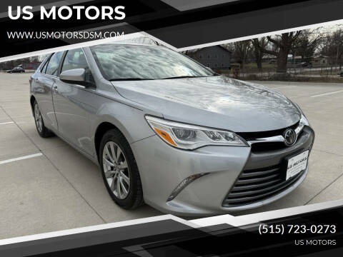 2015 Toyota Camry for sale at US MOTORS in Des Moines IA