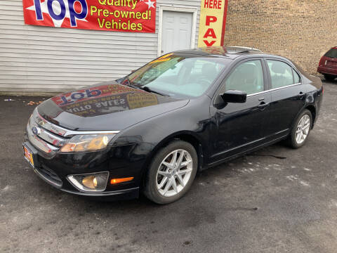 2011 Ford Fusion for sale at RON'S AUTO SALES INC in Cicero IL
