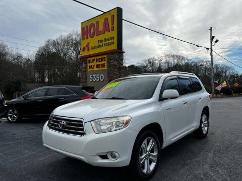 2009 Toyota Highlander for sale at No Full Coverage Auto Sales in Austell GA