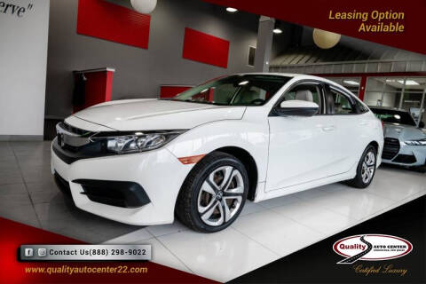 2017 Honda Civic for sale at Quality Auto Center of Springfield in Springfield NJ