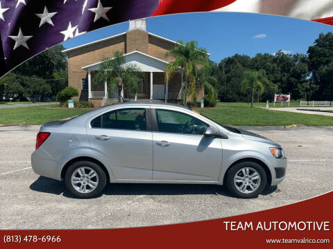 2014 Chevrolet Sonic for sale at TEAM AUTOMOTIVE in Valrico FL