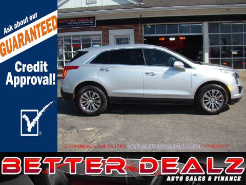2018 Cadillac XT5 for sale at Better Dealz Auto Sales & Finance in York PA