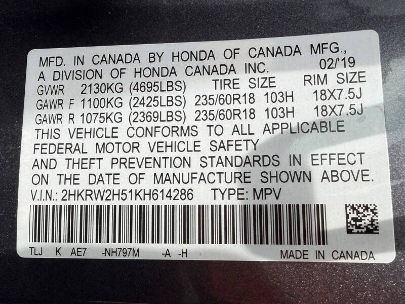 2019 Honda CR-V EX
