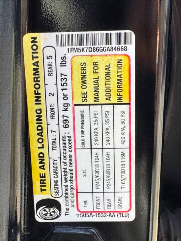 2016 Ford Explorer XLT