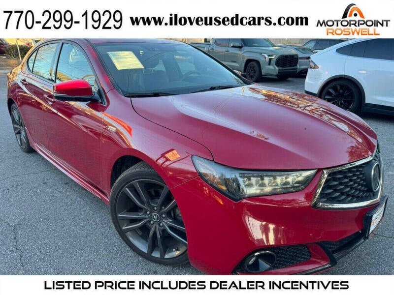 2019 Acura TLX for sale at Motorpoint Roswell in Roswell GA