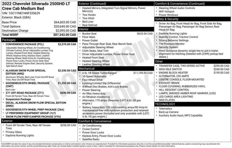 2022 Chevrolet Silverado 2500HD