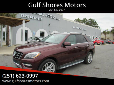 2014 Mercedes-Benz M-Class for sale at Gulf Shores Motors in Gulf Shores AL
