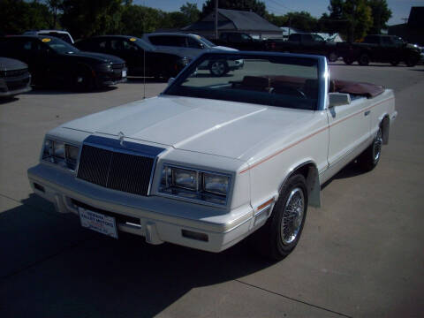 1982 Chrysler Le Baron for sale at Nemaha Valley Motors in Seneca KS