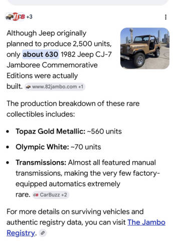 1982 Jeep CJ-7