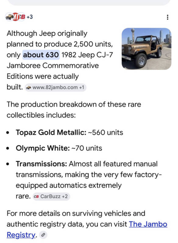 1982 Jeep CJ-7