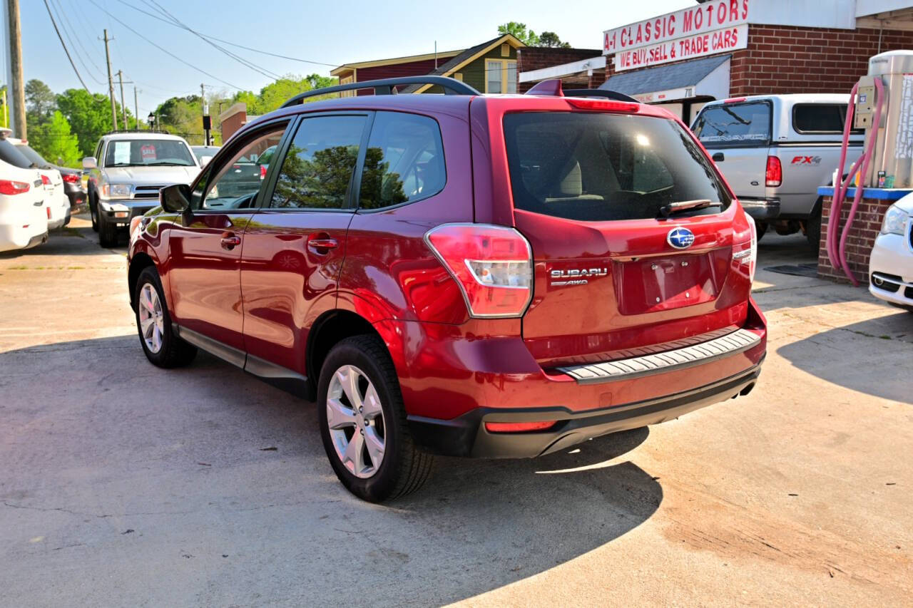 2016 Subaru Forester for sale at A1 Classic Motor Inc in Fuquay Varina, NC