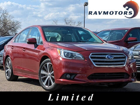 2017 Subaru Legacy for sale at RAVMOTORS- Burnsville in Burnsville MN