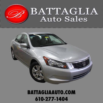 2008 Honda Accord for sale at Battaglia Auto Sales in Plymouth Meeting PA