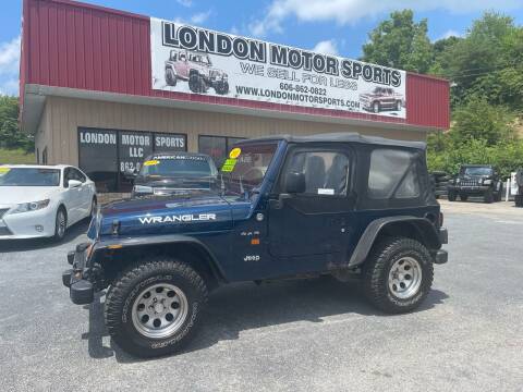 2005 Jeep Wrangler for sale at London Motor Sports, LLC in London KY