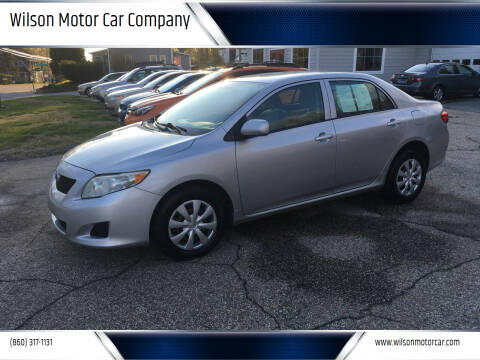 2010 Toyota Corolla for sale at Wilson Motor Car Company in Moosup CT