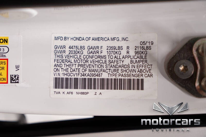 2019 Honda Accord Sport