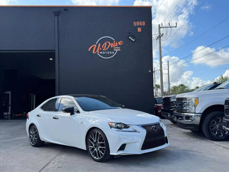 2016 Lexus IS 200t for sale at U Drive Motors in Hollywood FL