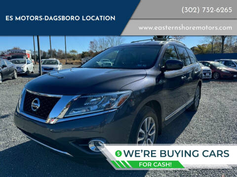 2014 Nissan Pathfinder for sale at ES Motors-DAGSBORO location in Dagsboro DE