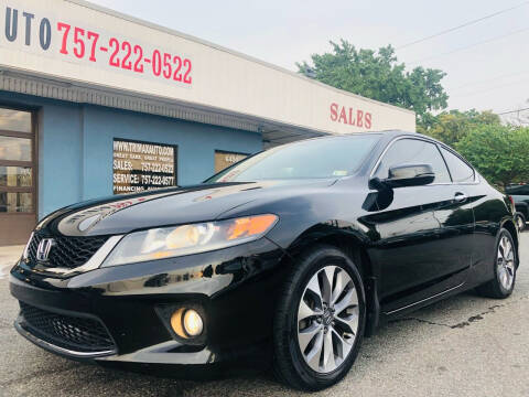 2013 Honda Accord for sale at Trimax Auto Group in Norfolk VA