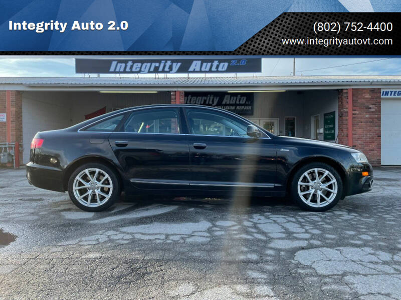 2011 Audi A6 for sale at Integrity Auto 2.0 in Saint Albans VT