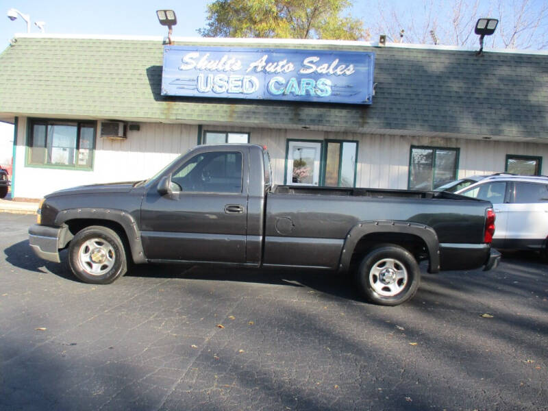 2004 Chevrolet Silverado 1500 for sale at SHULTS AUTO SALES INC. in Crystal Lake IL