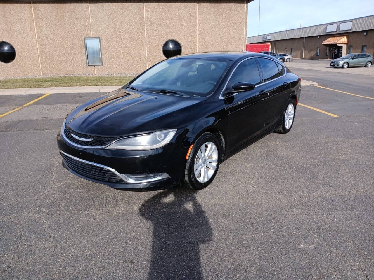 Black 2015 Chrysler 200 S AWD S 4dr Sedan 1