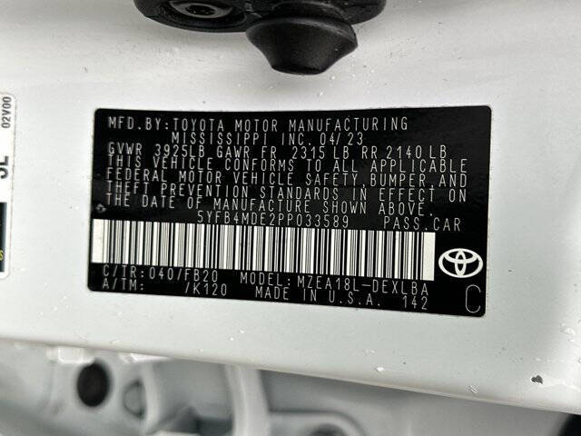 2023 Toyota Corolla LE