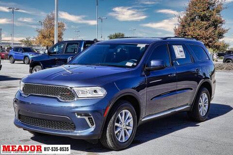 2021 Dodge Durango for sale at Meador Dodge Chrysler Jeep RAM in Fort Worth TX