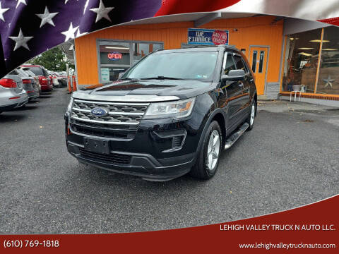 2018 Ford Explorer for sale at Lehigh Valley Truck n Auto LLC. in Schnecksville PA