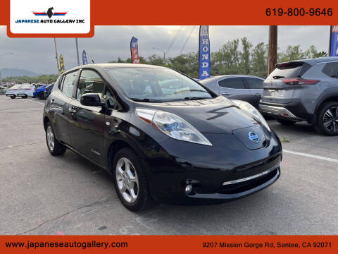 2011 Nissan LEAF for sale at Japanese Auto Gallery Inc in Santee CA