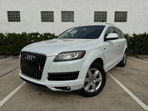 2015 Audi Q7 for sale at UPTOWN MOTOR CARS in Houston TX