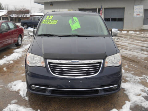 2013 Chrysler Town and Country for sale at Shaw Motor Sales in Kalkaska MI
