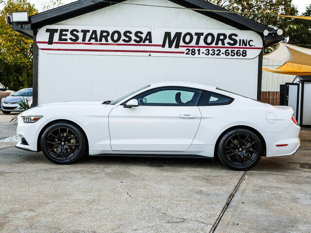 2015 Ford Mustang for sale at Testarossa Motors in League City, TX