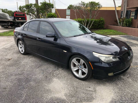 2008 BMW 5 Series for sale at Clean Florida Cars in Pompano Beach FL