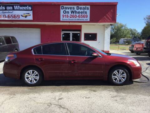 2012 Nissan Altima for sale at Daves Deals on Wheels in Tulsa OK