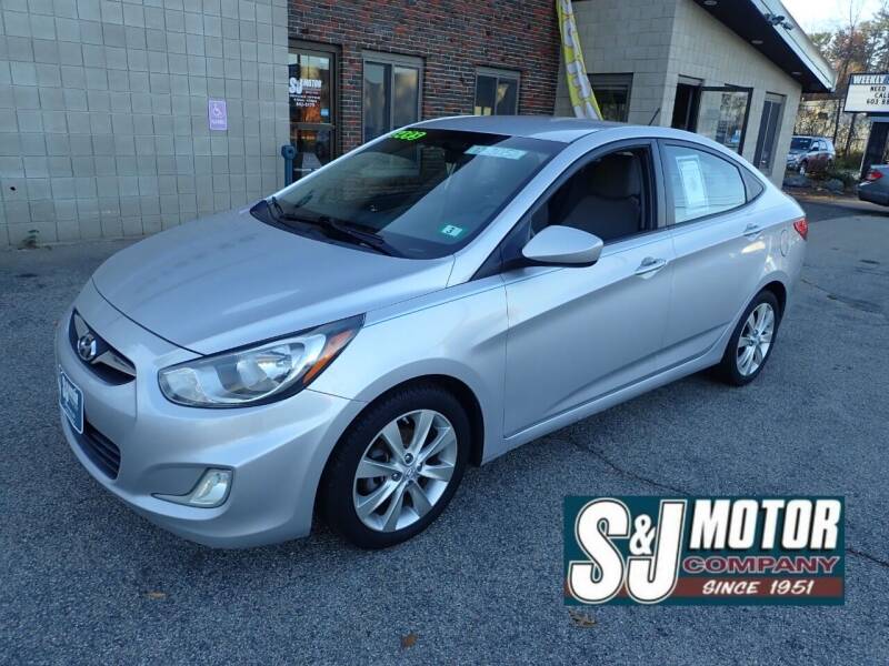 2012 Hyundai Accent for sale at S & J Motor Co Inc. in Merrimack NH
