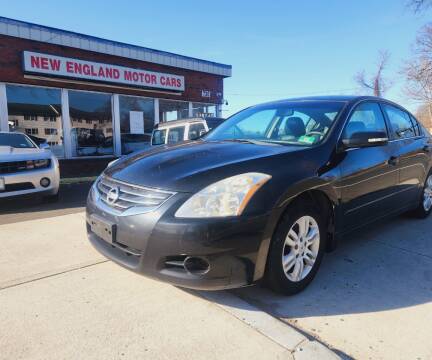 2010 Nissan Altima for sale at New England Motor Cars in Springfield MA