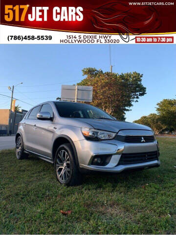 2017 Mitsubishi Outlander Sport for sale at 517JetCars in Hollywood FL